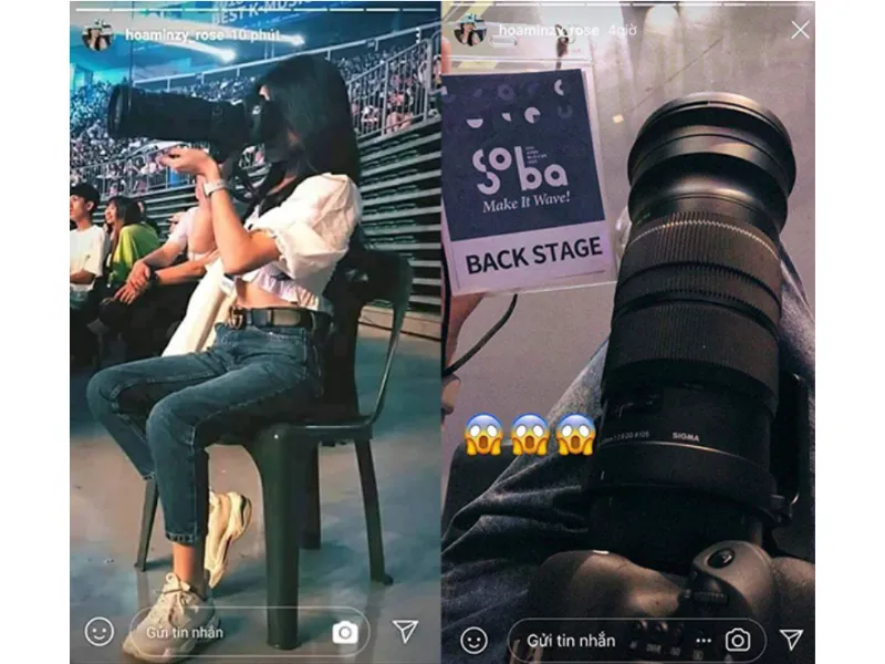 Vui sướng đăng lên insta để “khoe”