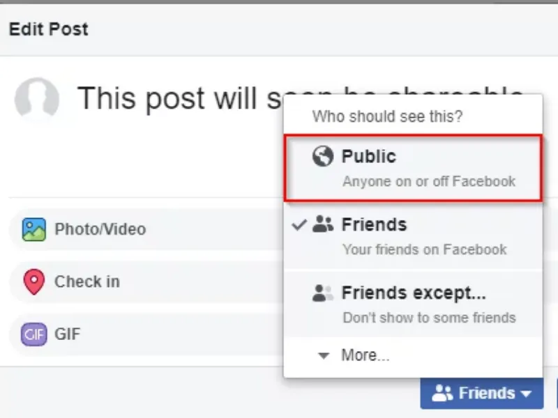 Public là gì? Public trên facebook có nghĩa là gì
