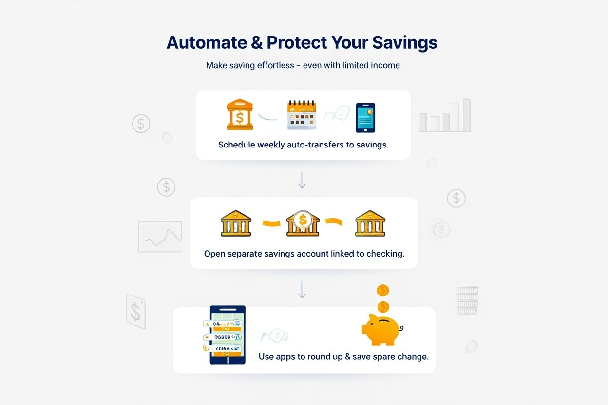 Automating and protecting your savings, even on a low income