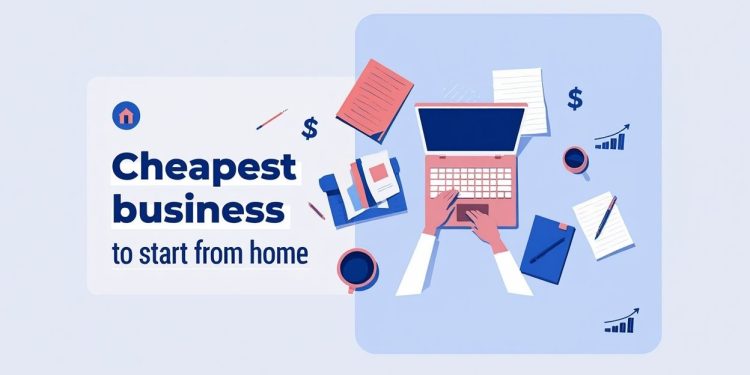 Cheapest business to start from home