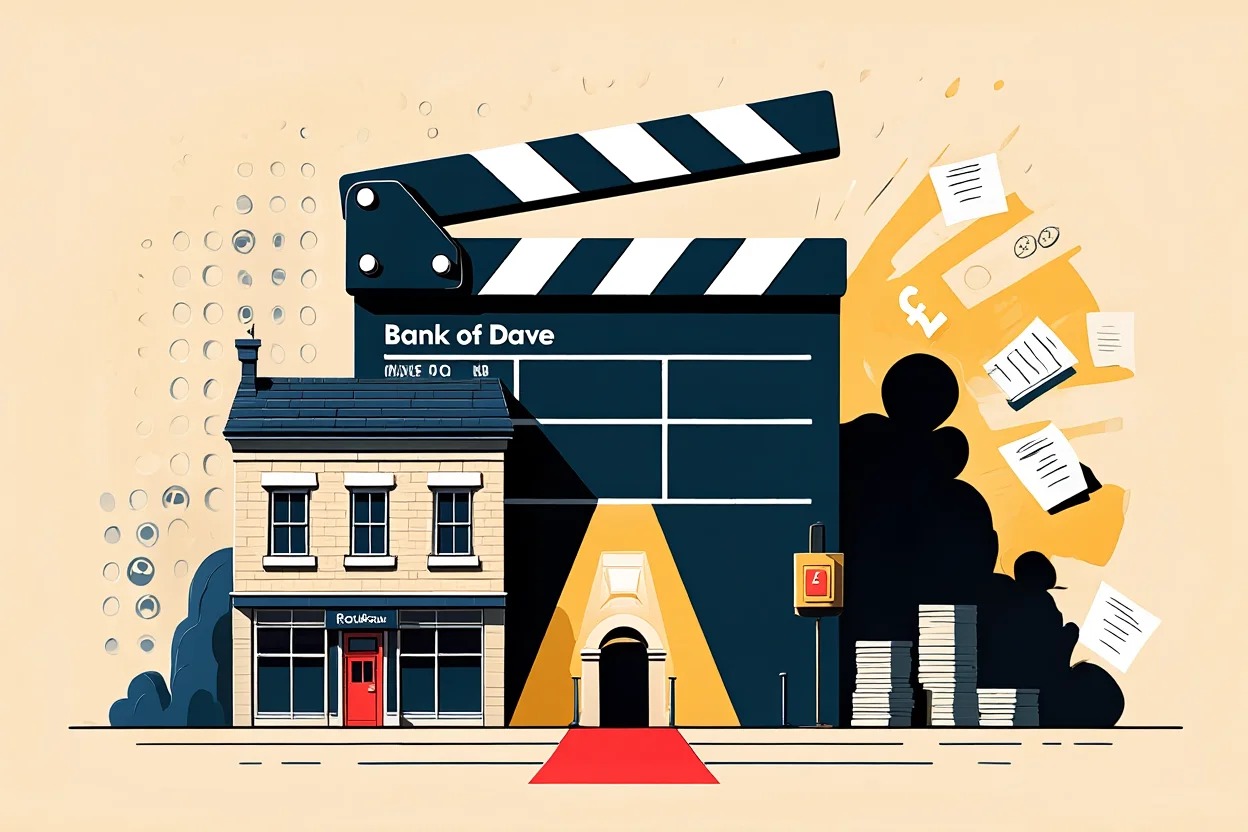 Film vs Reality Concept