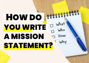 How do you write a mission statement