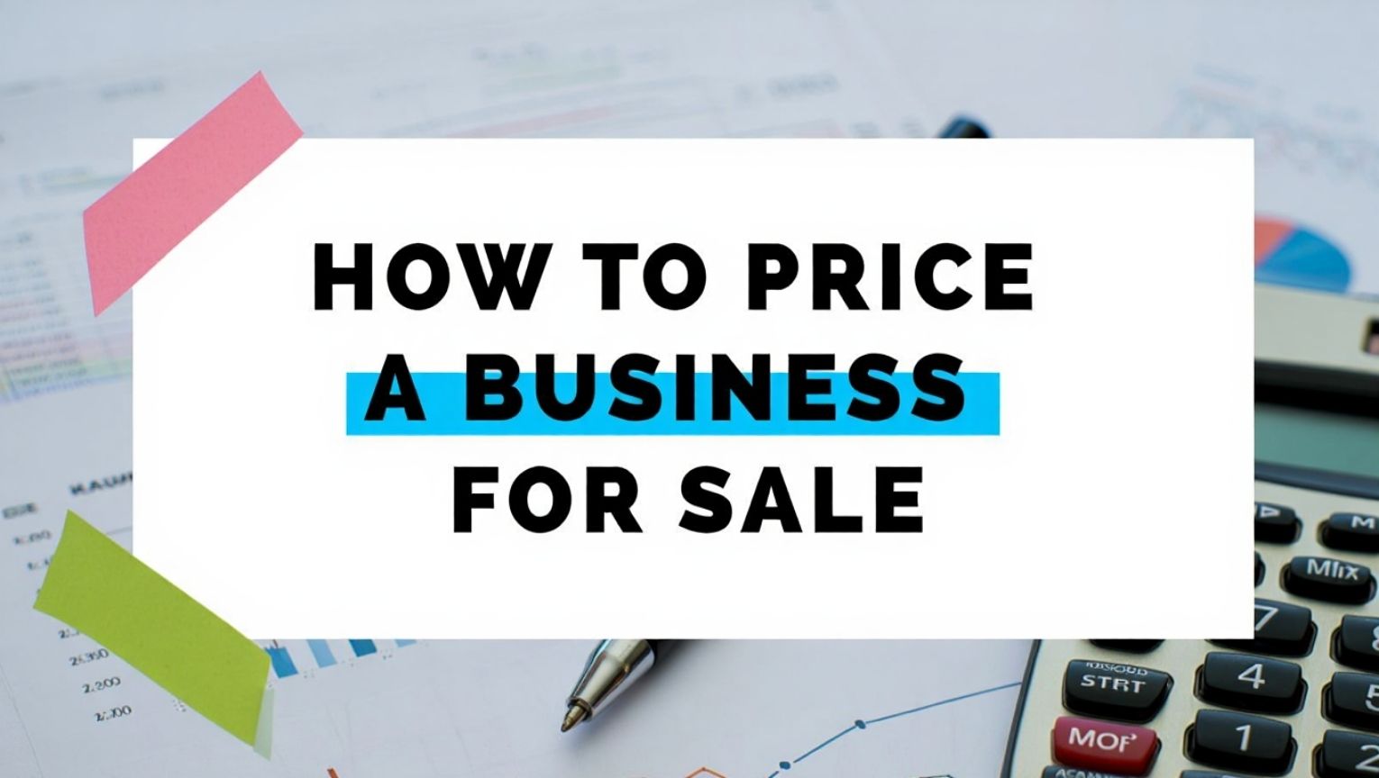 How to price a business for Sale
