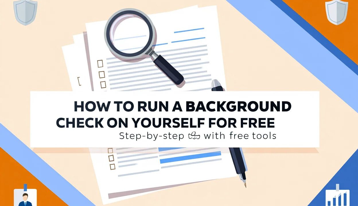 How to run a background check on yourself for free thumbnail