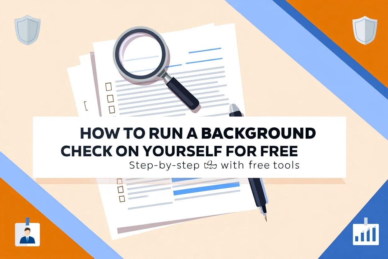 How to run a background check on yourself for free thumbnail