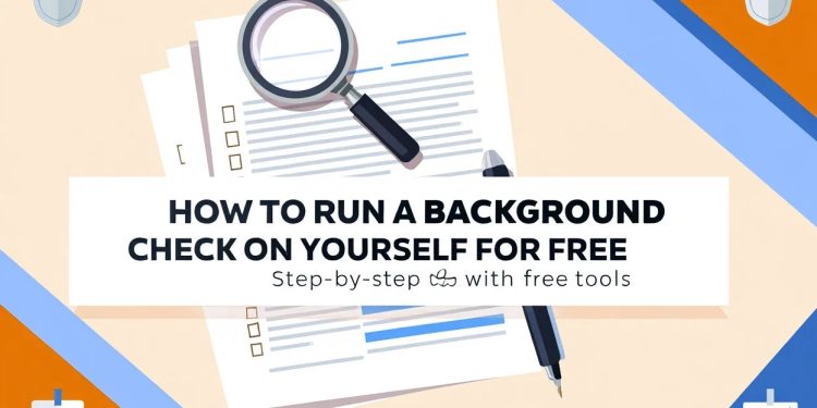 How to run a background check on yourself for free thumbnail