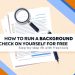 How to run a background check on yourself for free thumbnail