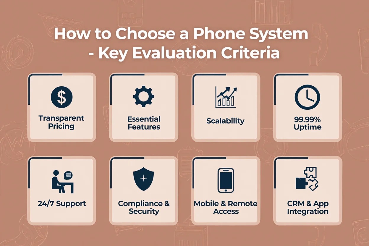 Key Criteria for Choosing Small Business Phone System