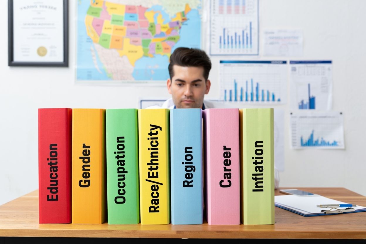 Main factors that influence lifetime earnings