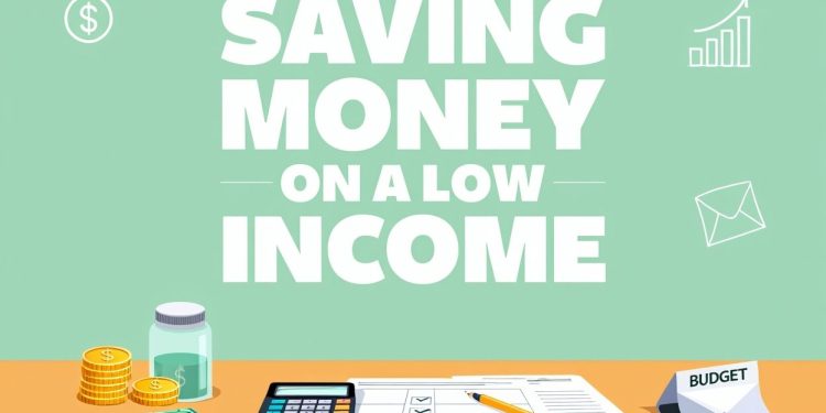 Saving money on a low income