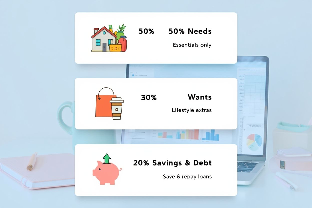 Simple 50/30/20 budget rule explained: Easiest way to control your money in 2025