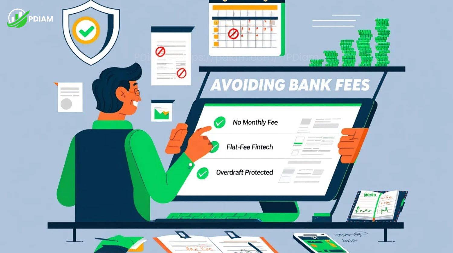 Strategies to minimize or avoid bank charges