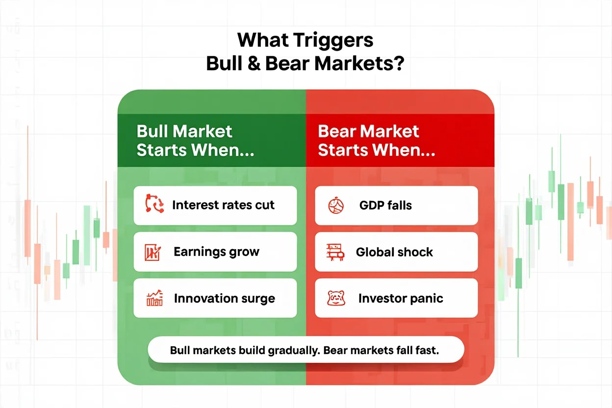 Triggers of Bull and Bear Markets