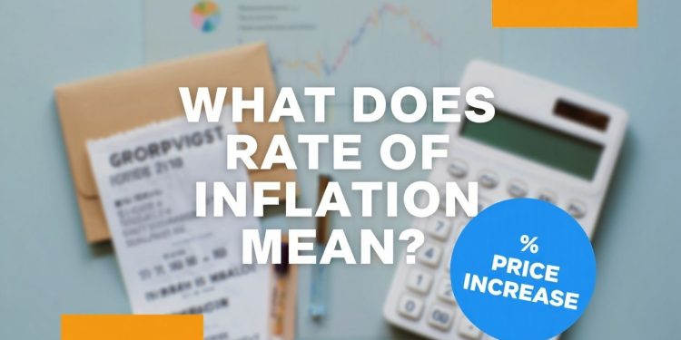 What does rate of inflation mean?