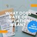 What does rate of inflation mean?