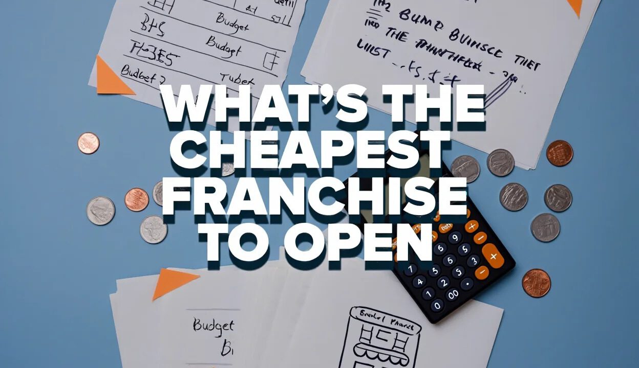 What is the Cheapest franchise to open thumbnail
