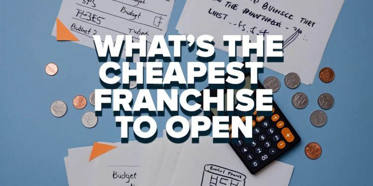 What is the Cheapest franchise to open thumbnail