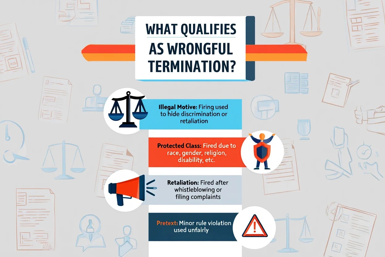 What qualifies as wrongful termination