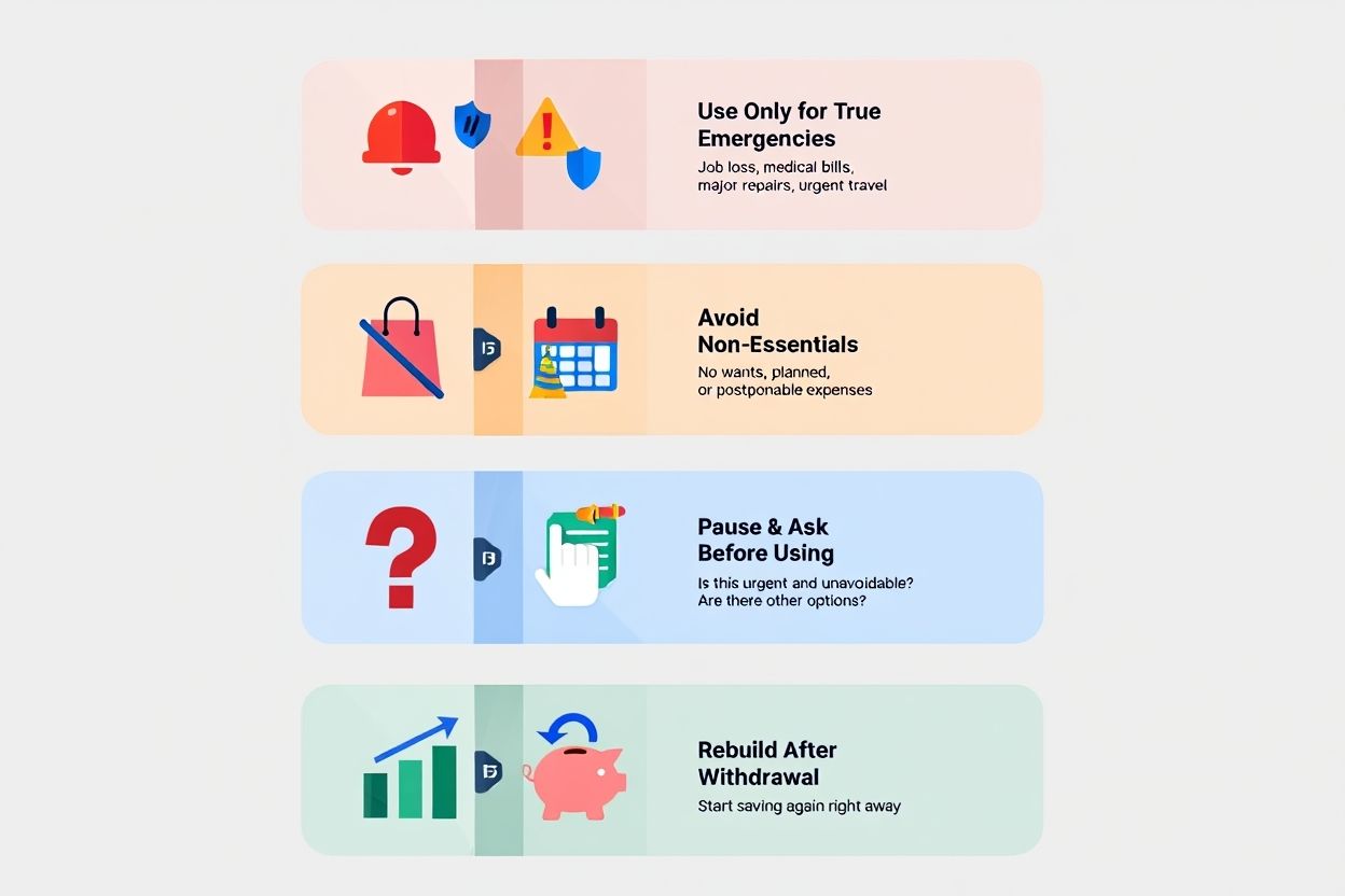 When and how to use your emergency fund
