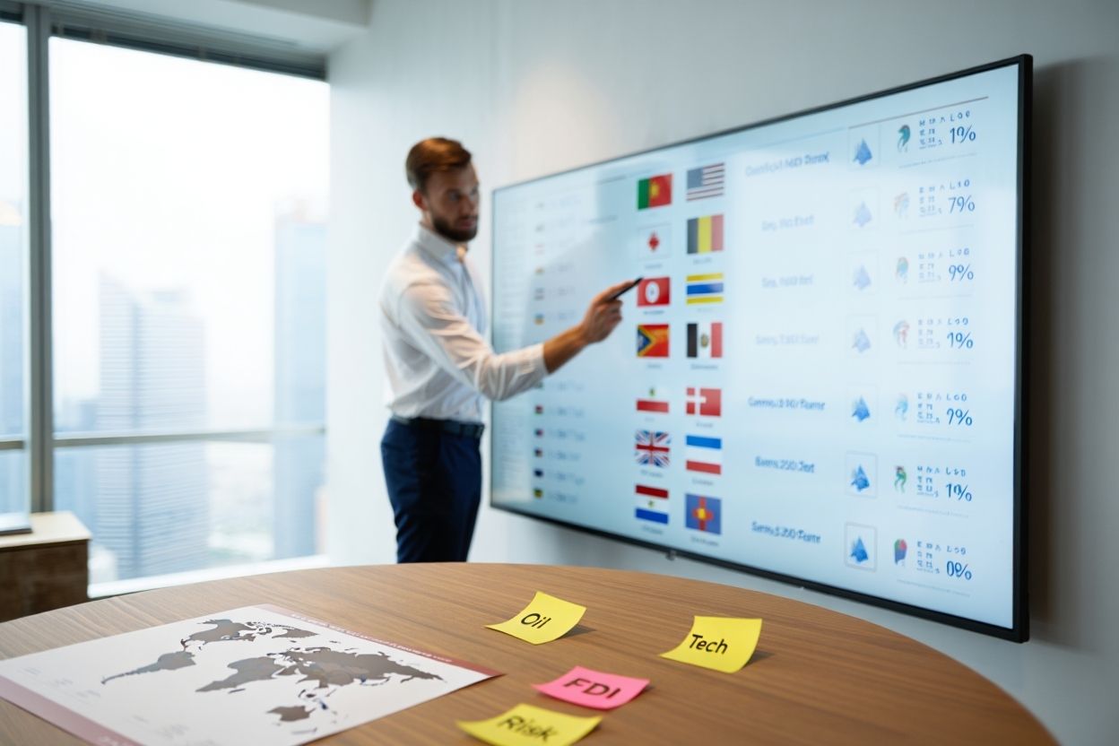 Which country markets are the highest growing market in the world