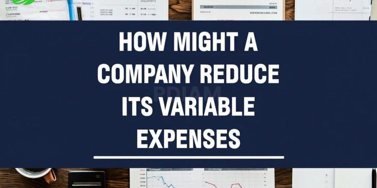 Effective tips about how might a company reduce its variable expenses