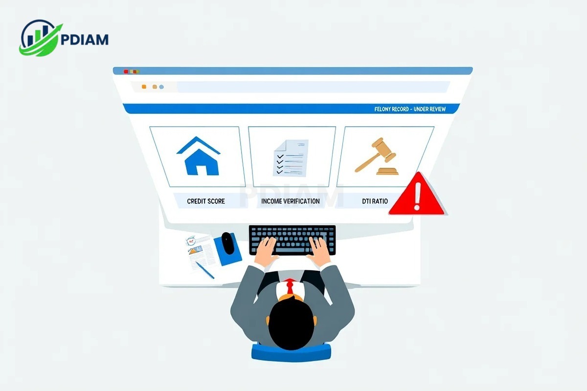 How a felony record impacts mortgage approval