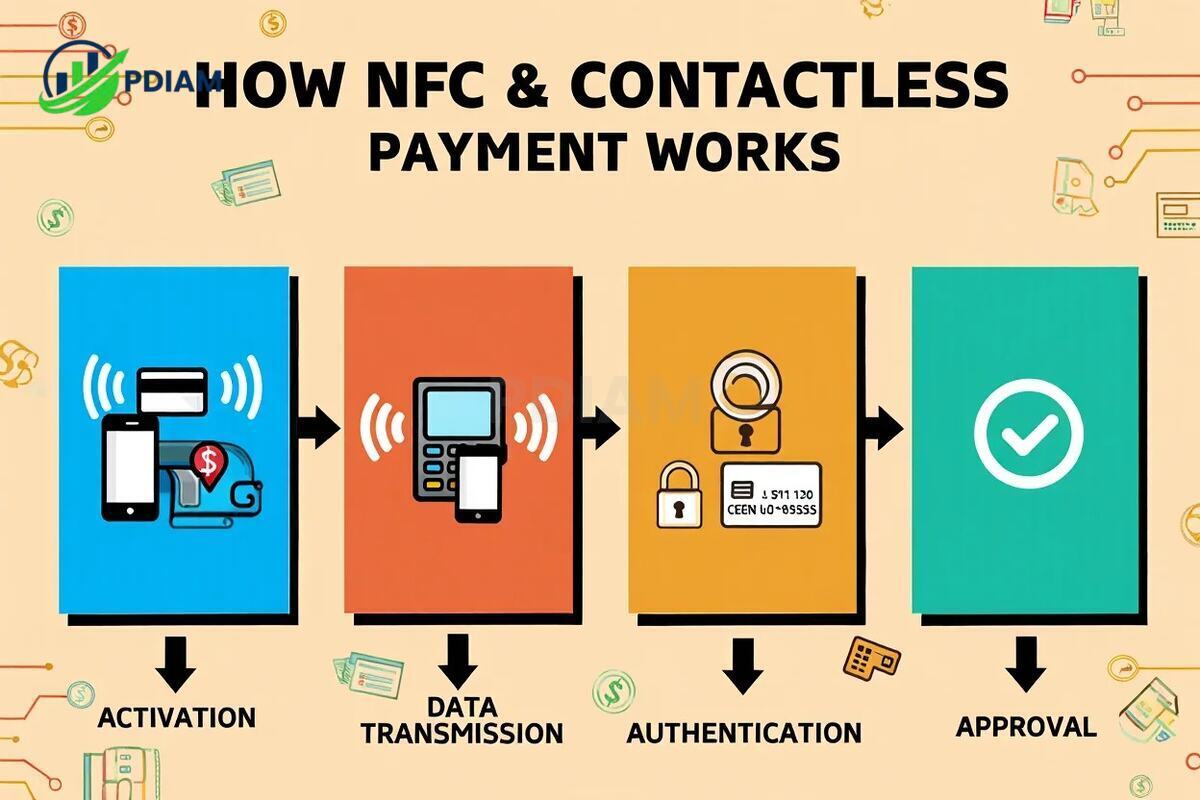 How does NFC and contactless payment work