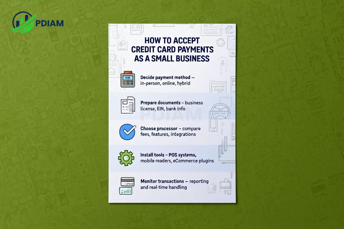 How to accept credit card payments as a small business