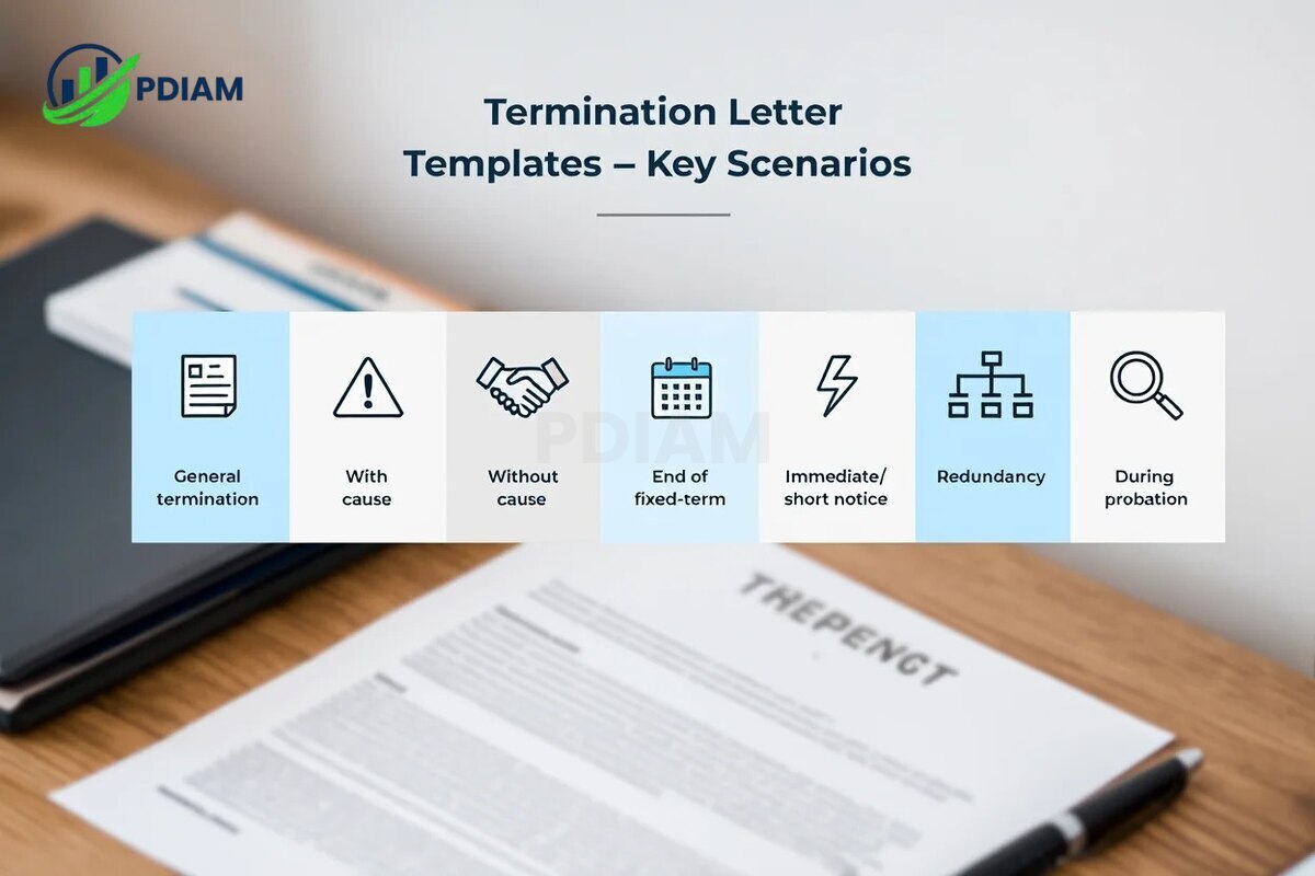 Sample letter of termination of appointment