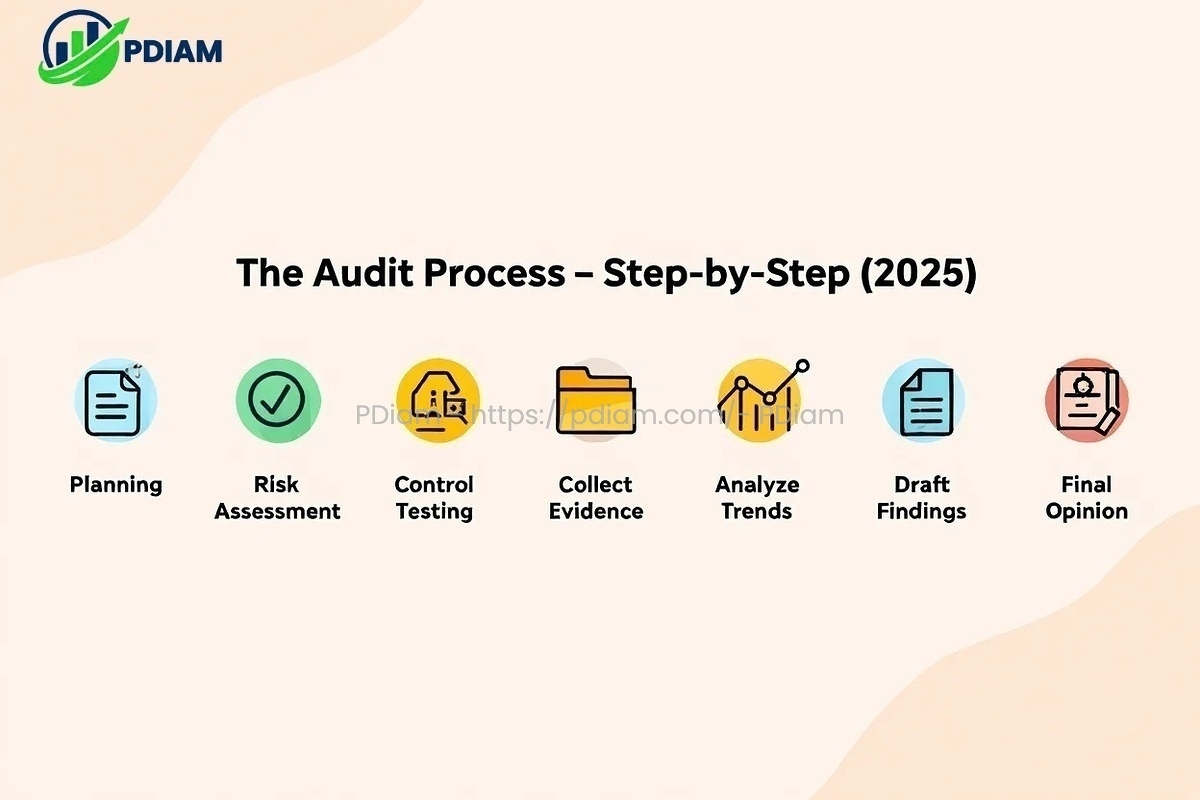 The audit process explained step-by-step