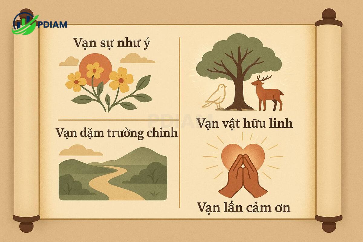 Các thành ngữ và cách nói liên quan đến vạn