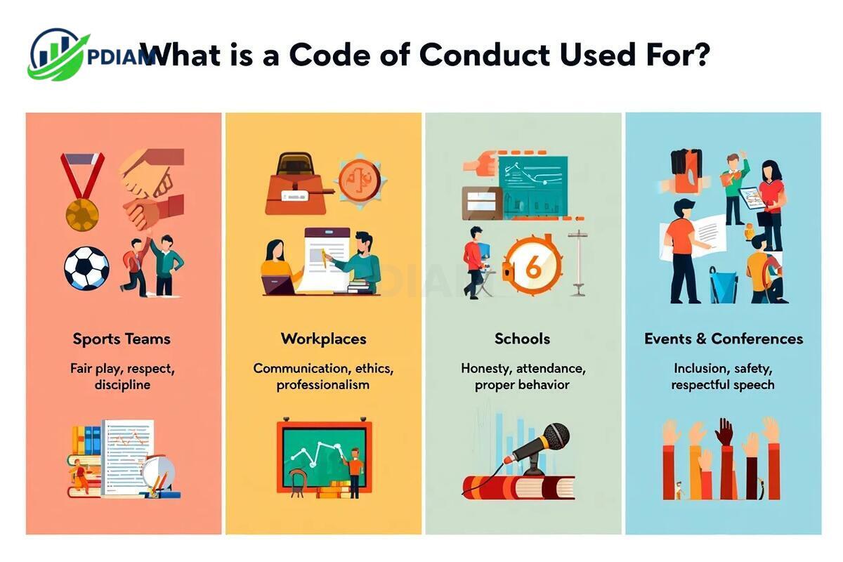 What is a code of conduct used for