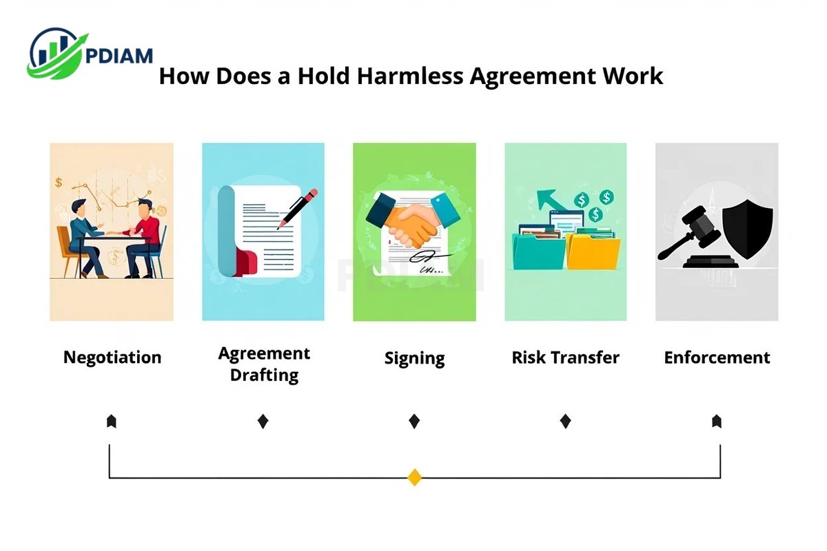 What is a hold harmless agreement and how does it work
