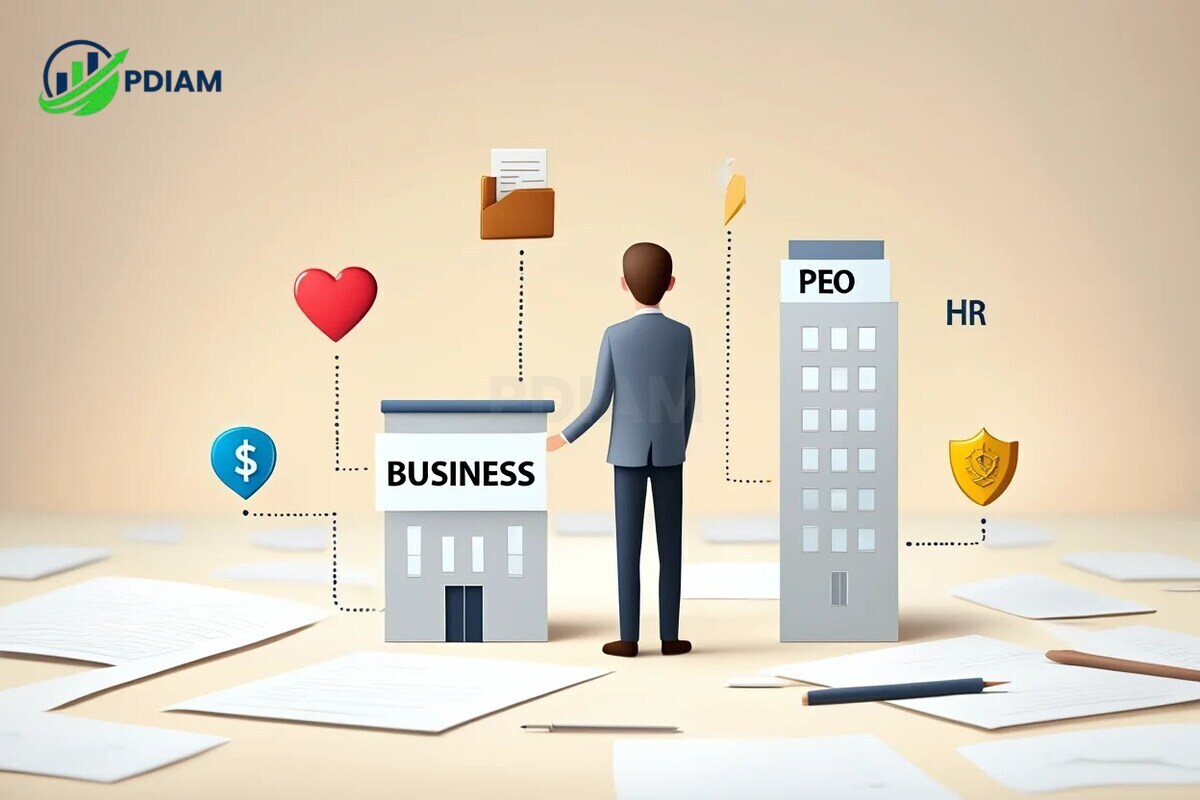 What is a professional employee organization (PEO) do
