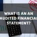 What is an audited financial statement thumbnail