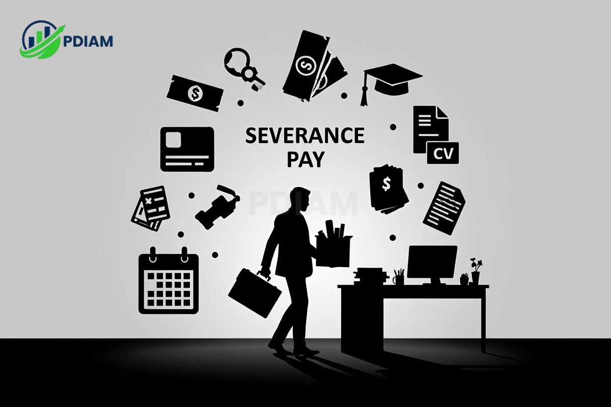 What is severance pay and what does it include