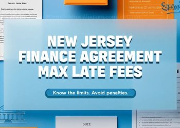 New Jersey finance agreement max late fees